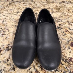 Black Slip-On Shoes